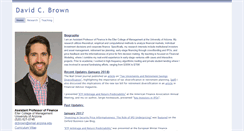 Desktop Screenshot of davidclaytonbrown.com