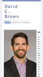 Mobile Screenshot of davidclaytonbrown.com
